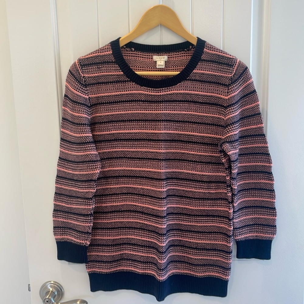 J. Crew Striped Sweater- M